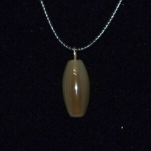 Natural Polished Stone Necklace
